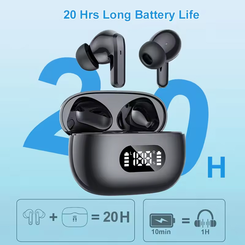 BT 5.4 Stereo Wireless Earbuds - Bone Conduction Running Headphones ulasan dan harga