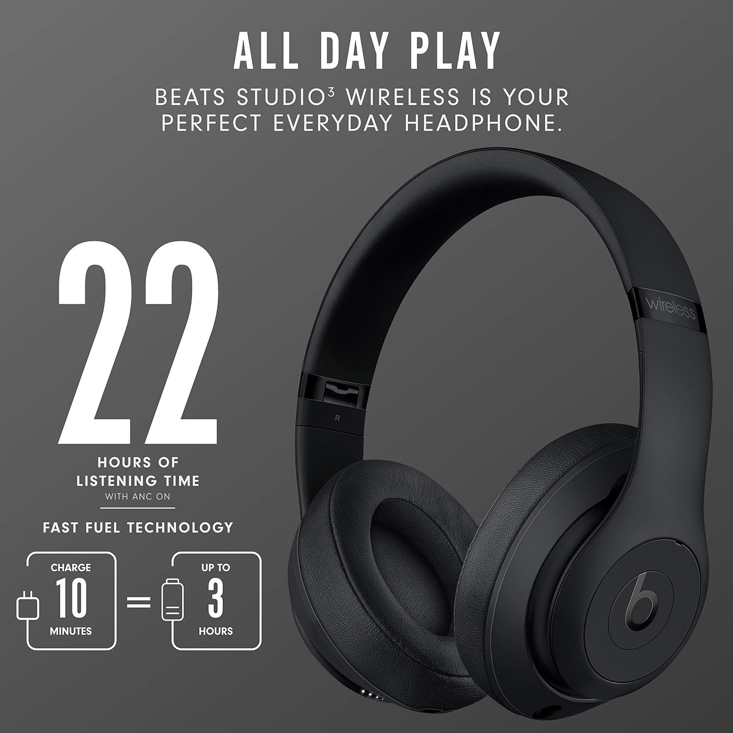 Beats Studio3 Wireless Over-Ea - Anc Wireless Over Ear Headphones ulasan dan harga