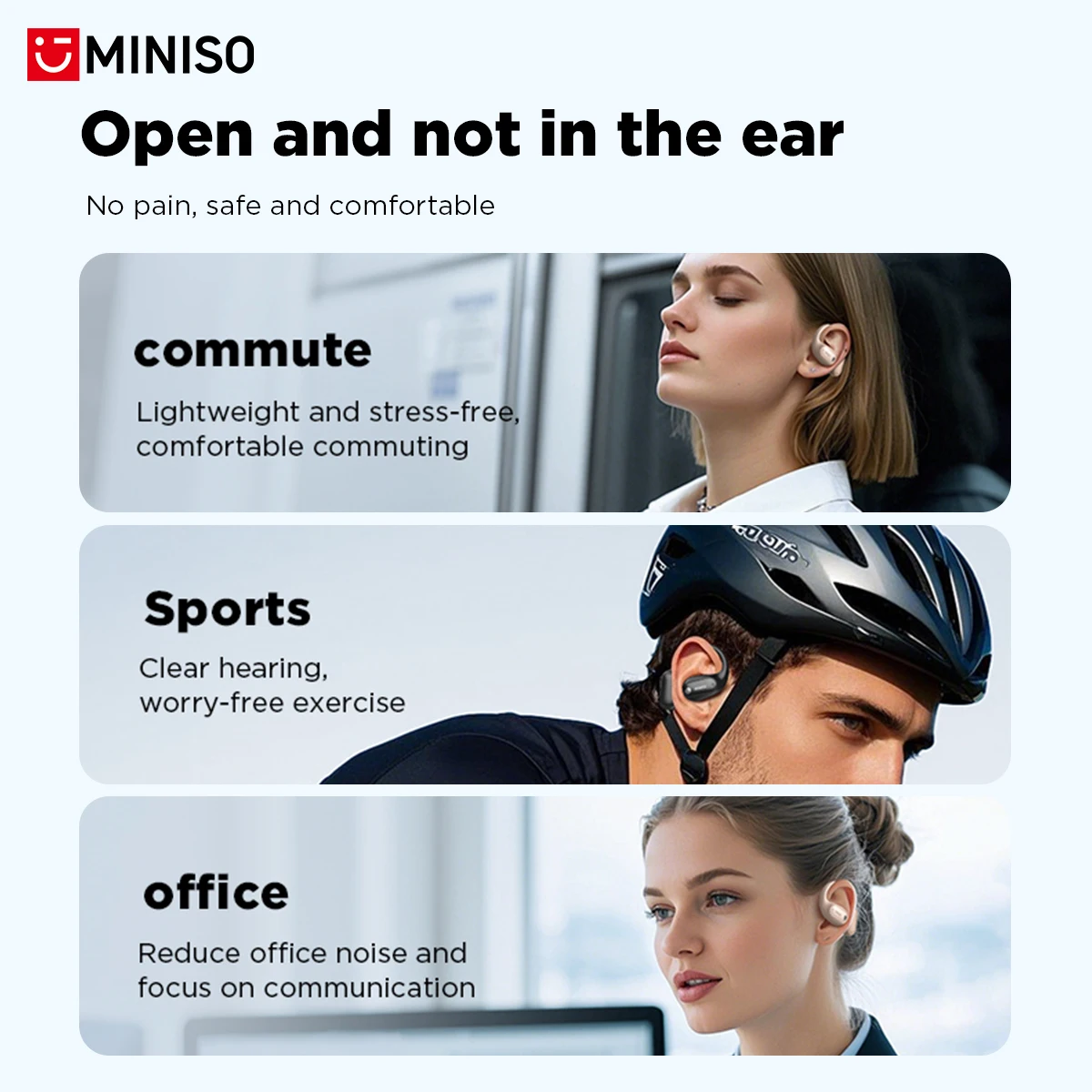MINISO MS190 Real Time AI Voic - Headphones ulasan dan harga