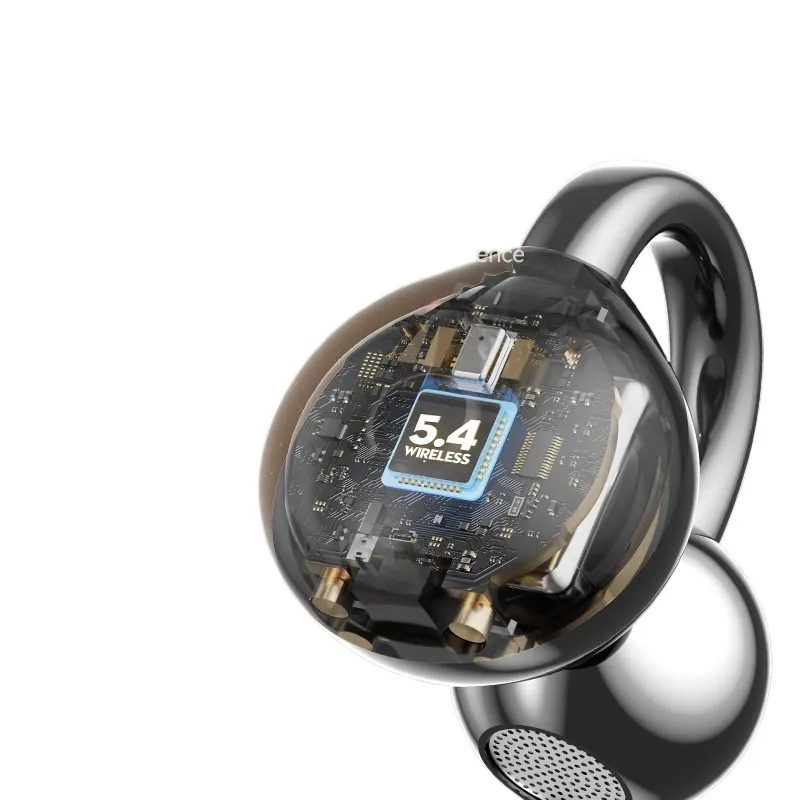Ear Clip Wireless Bluetooth He - Bone Conduction Running Headphones ulasan dan harga