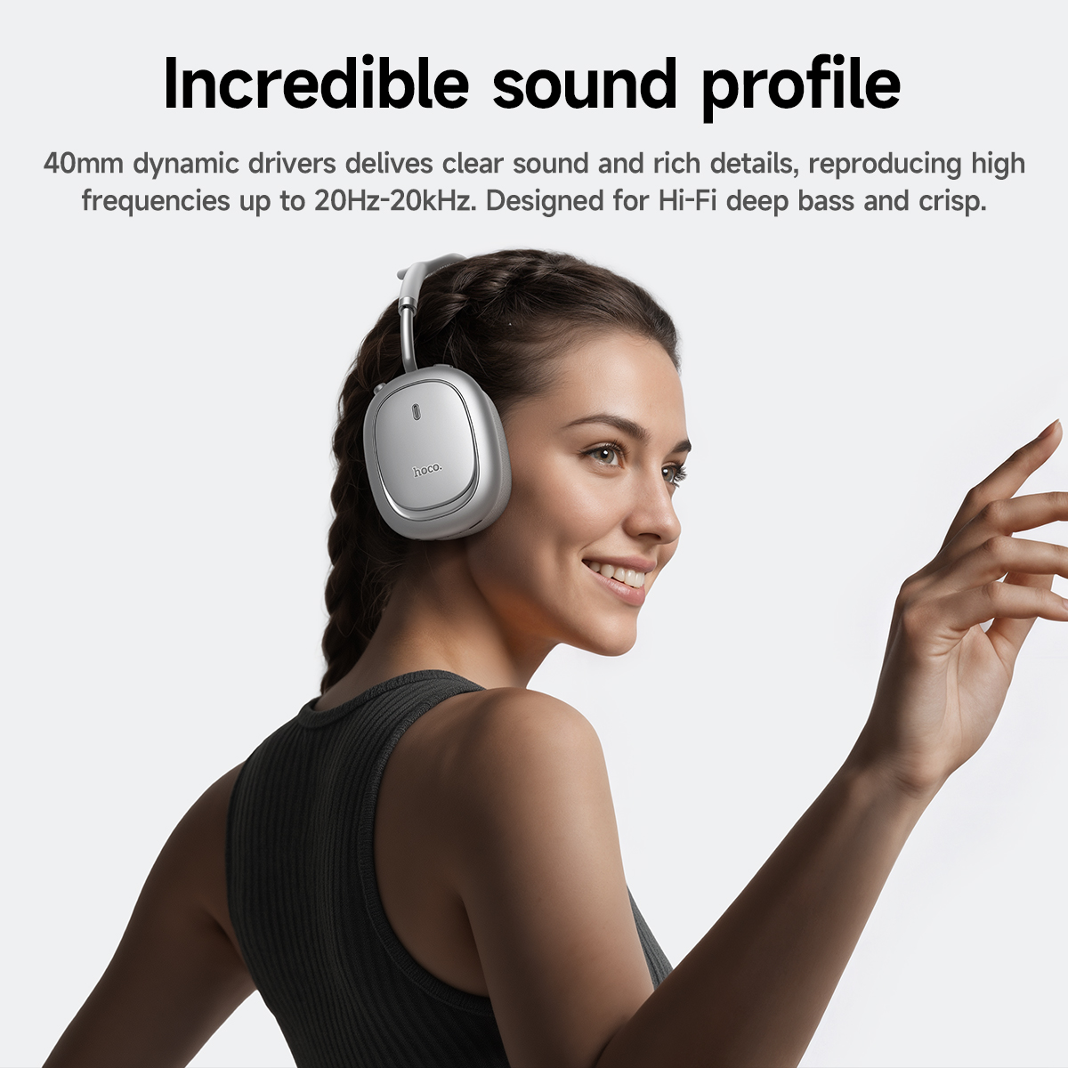 Over The Ear ANC Noise Cancell - Anc Wireless Over Ear Headphones ulasan dan harga