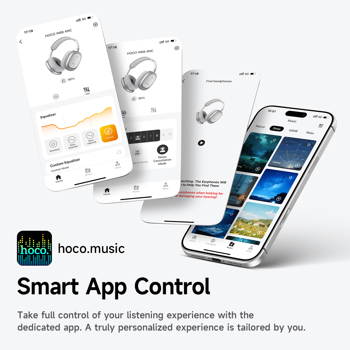 Over The Ear ANC Noise Cancell - Anc Wireless Over Ear Headphones ulasan dan harga