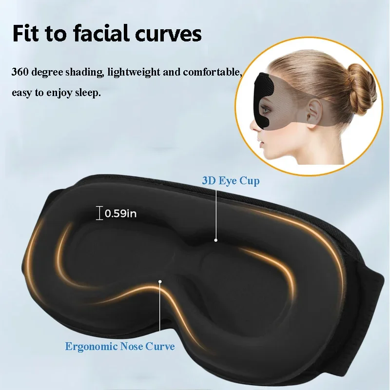 Bluetooth Wireless Sleeping He - Sleep Mask Headphones Bluetooth ulasan dan harga