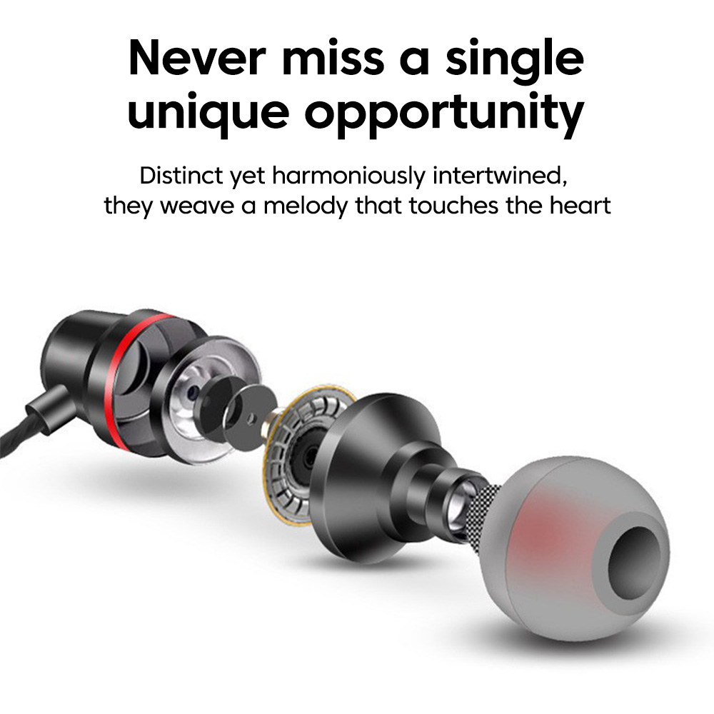 Soft Silicone Headphones Wired - Type C Wired Earphones With Mic ulasan dan harga
