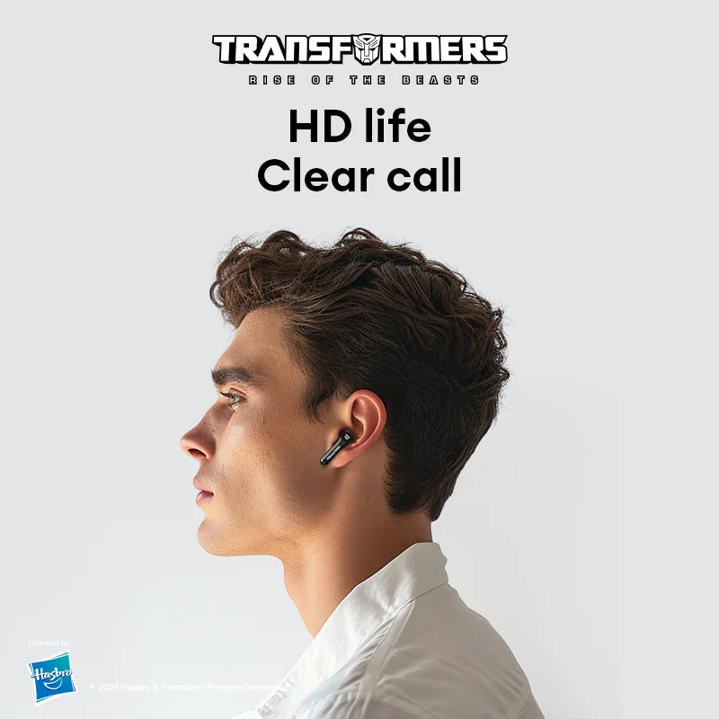 TRANSFORMERS TF-T23 TWS Wirele - Type C Wired Earphones With Mic ulasan dan harga