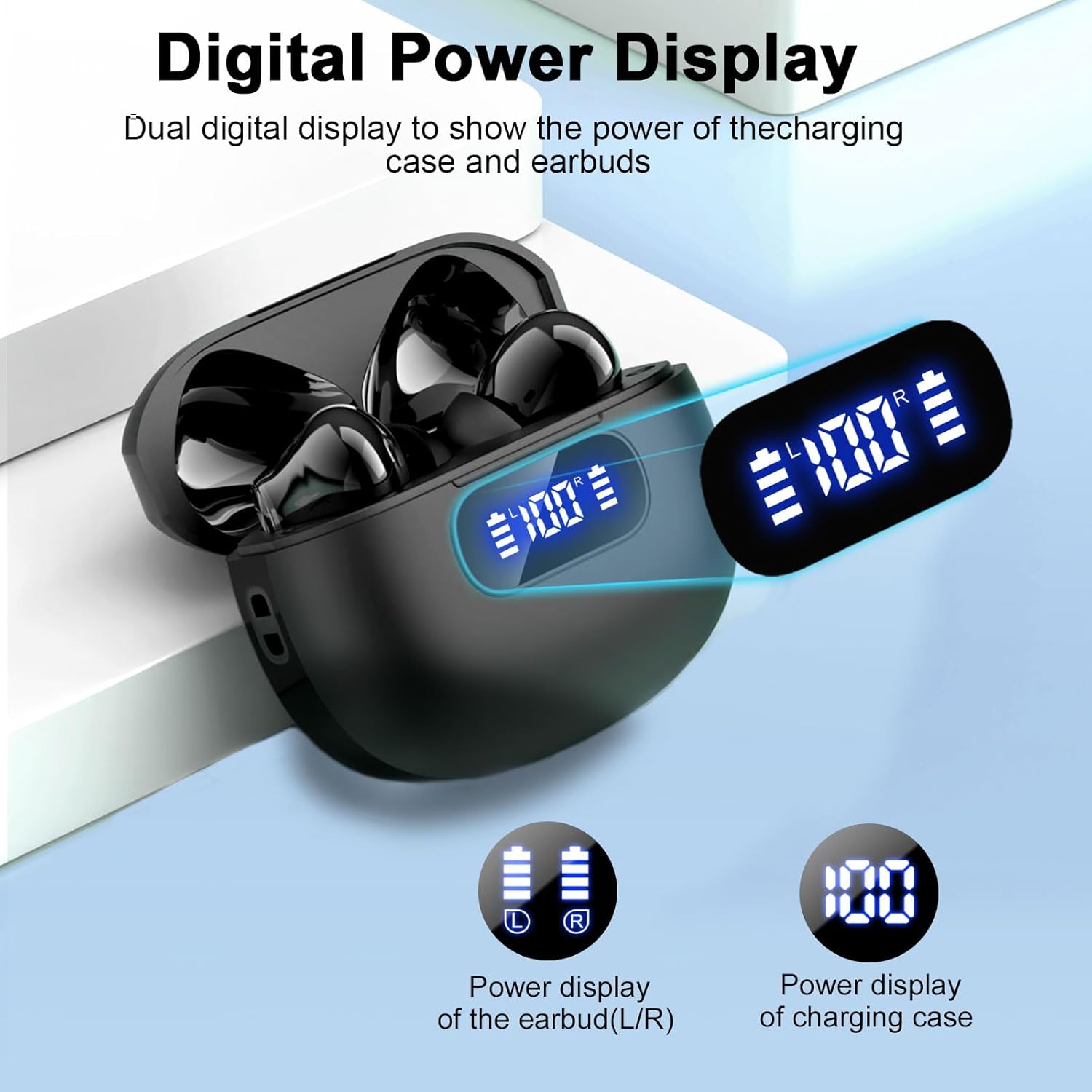 HiFi Stereo Wireless Earbuds w - Bone Conduction Running Headphones ulasan dan harga