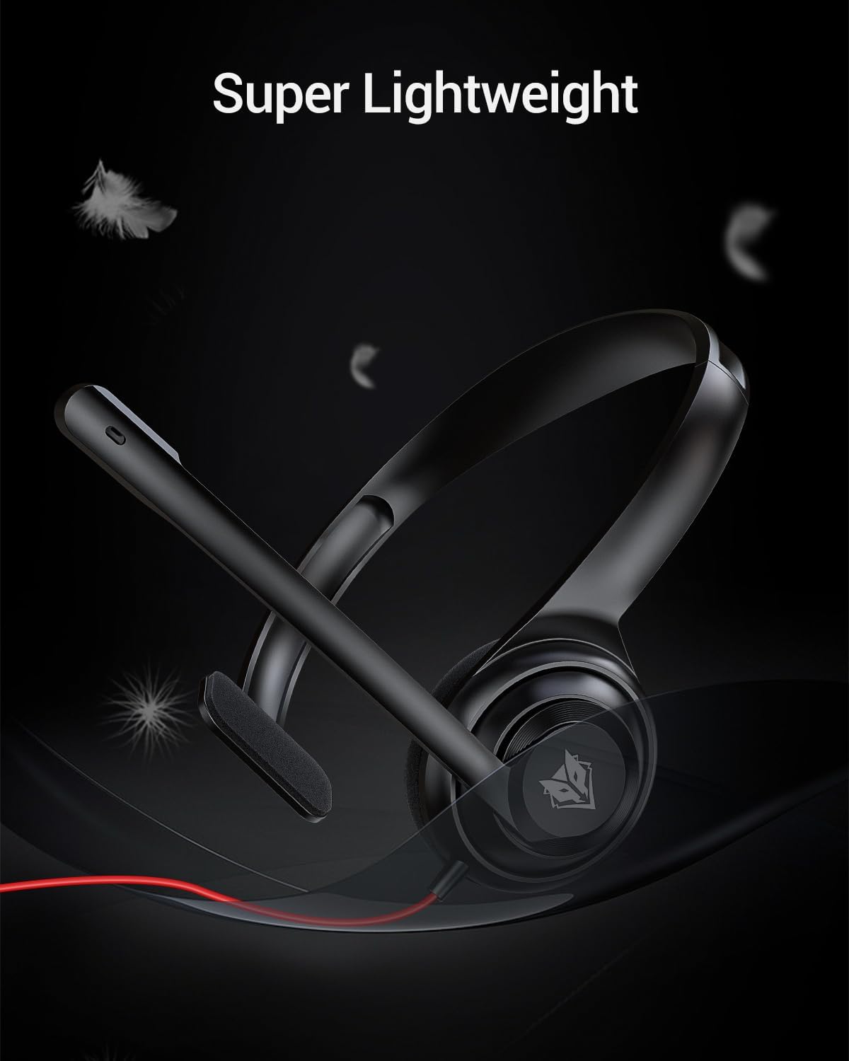 NUBWO HW02 USB Headset with Mi - Type C Wired Earphones With Mic ulasan dan harga