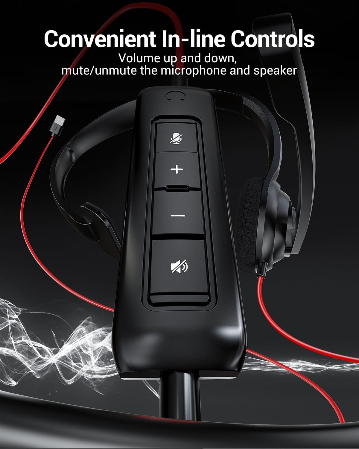 NUBWO HW02 USB Headset with Mi - Type C Wired Earphones With Mic ulasan dan harga