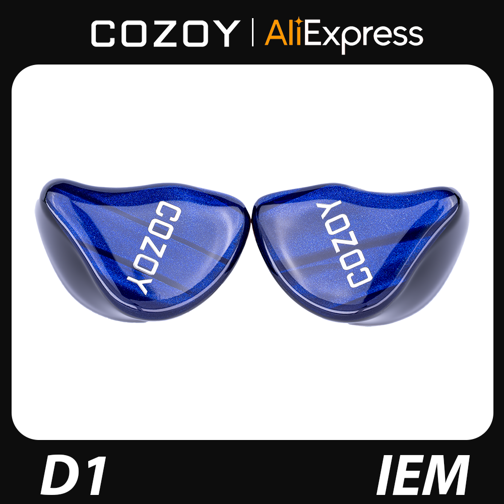 COZOY D1 IEM HIFI 10mm Graphen - Planar Magnetic Iem Earphones ulasan dan harga